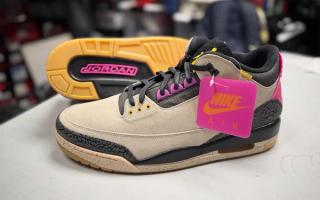 Nike ACG-inspired Air Jordan 3 sample.