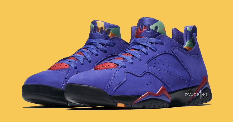 Air jordan 7 cheap low nrg bright concord