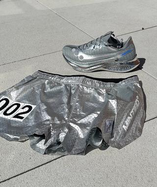 Minted New York x Saucony Saucony Endorphin Pro 5 "Chrome" running collaboration.