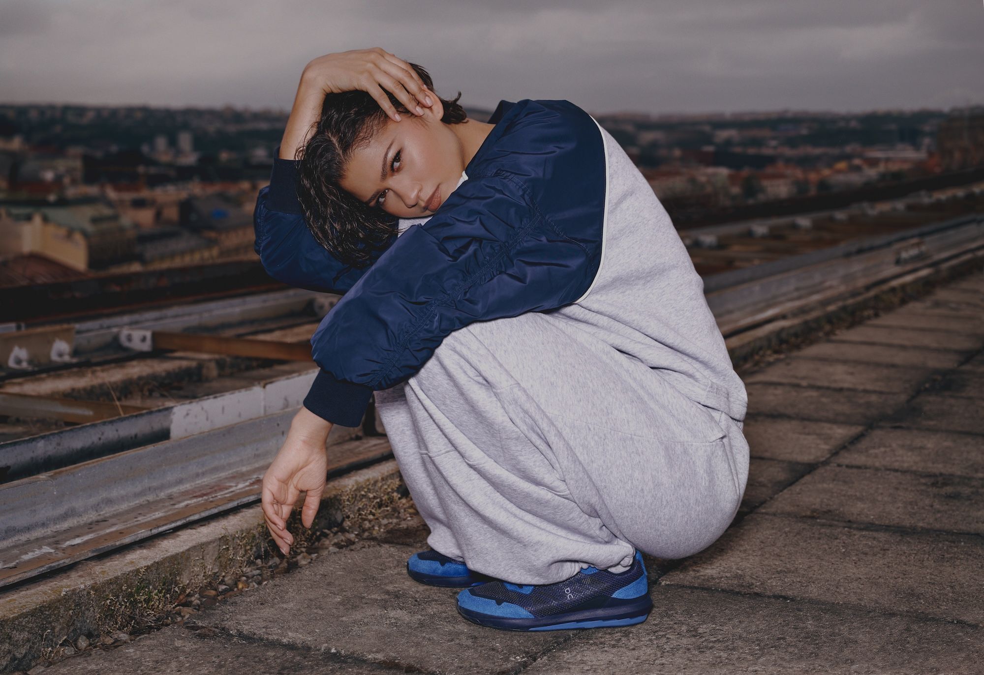 Zendaya for On. Photo via On.