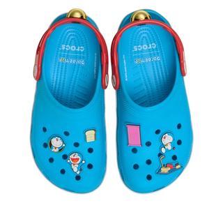 Doraemon's blue Crocs Classic Clog collaboration.