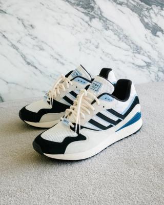 BSTN x adidas Oregon Ultra Tech "O.G. With A Twist" (White/Black, SKU: LA3457). Photo via BSTN.