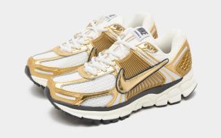 Available Now // Nike Zoom Vomero 5 "Metallic Gold"