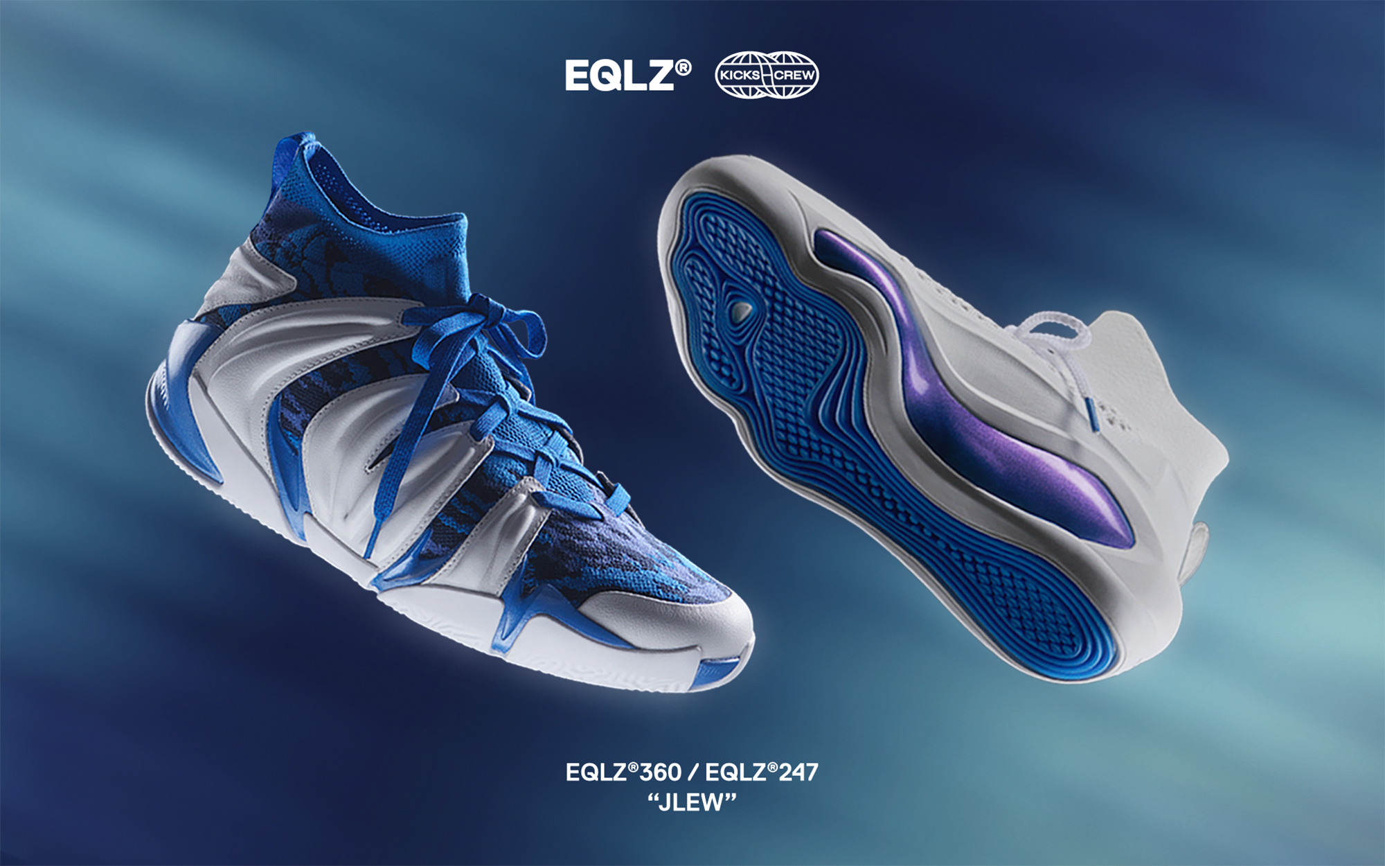 KICKS CREW, EQLZ® Kick Off Partnership with Release of JLEW Collab