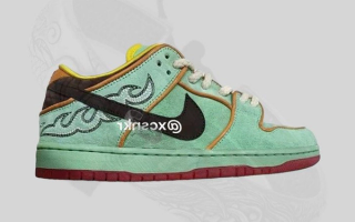 Detailed Looks at the BHM Nike SB Dunk Low "Tourmaline"