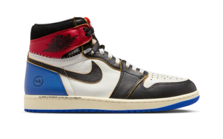 Union x Fragment x Air Jordan 1 High OG "Varsity Red/Sport Royal"