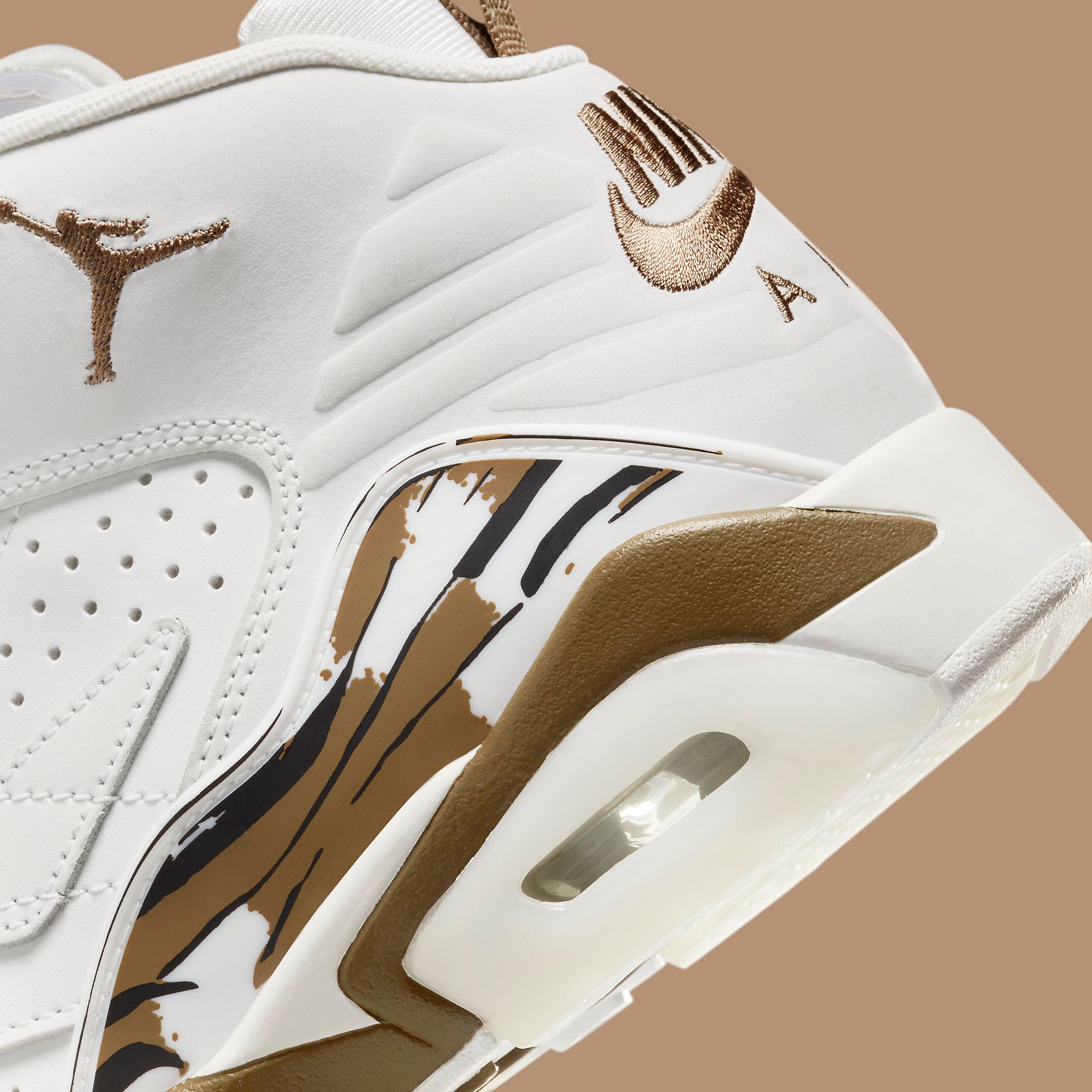 Nike Jumpman MVP Mens Basketball Shoes White & Gold FQ8337-121 VNDS Size 9.5 Jordan Mvp Na FQ8337-121 | FLEXDOG main image 2