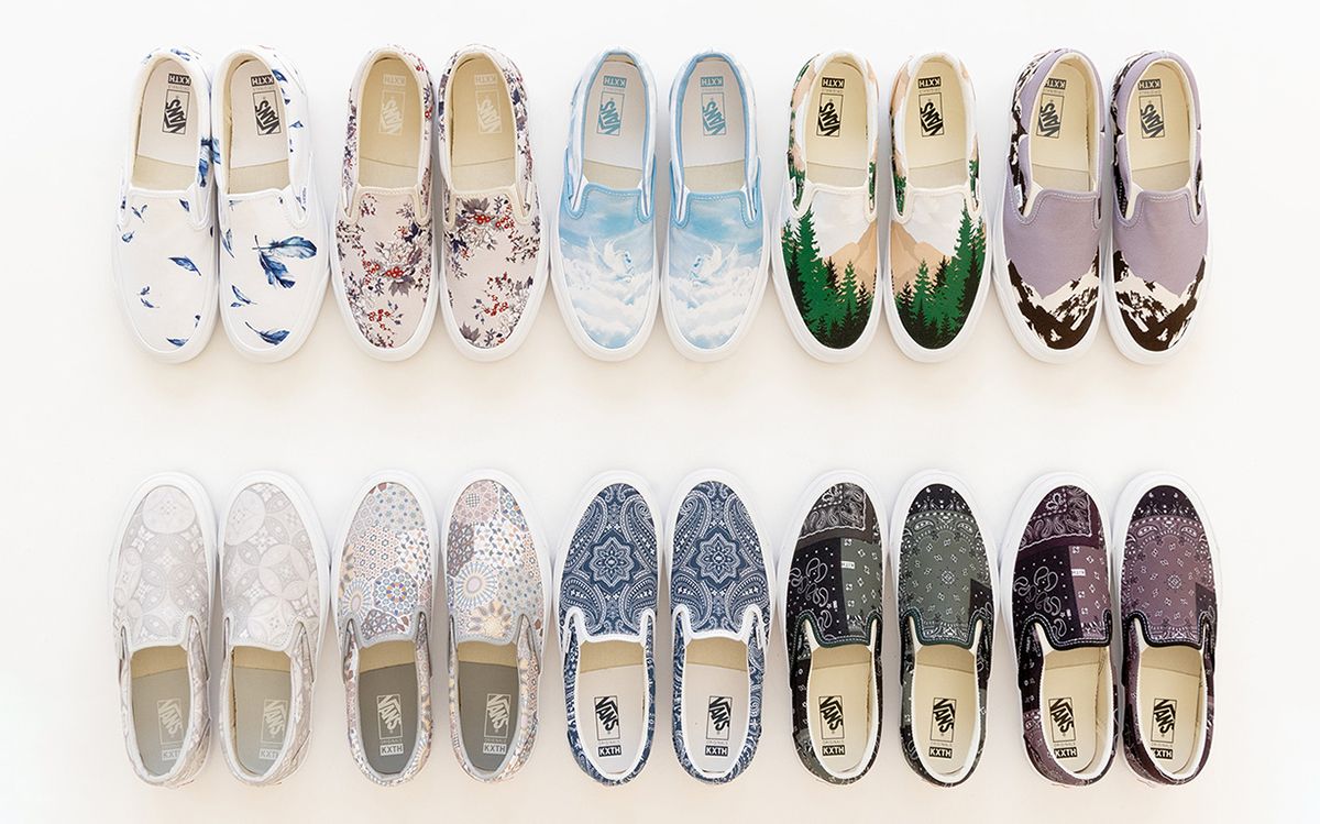 KITH Celebrates 10th Birthday with 10 Vans Slip-On Options