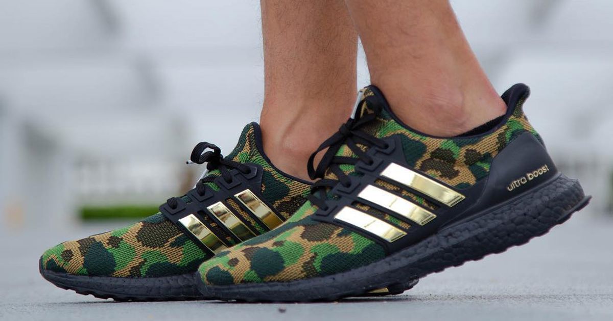 Bape Ultra Boost Resale Adidas Ultra Boost Bape Camo Black G54784