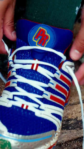 Sneaker Room's Puerto Rico-inspired adidas AdiStar Control 5 collaboration.