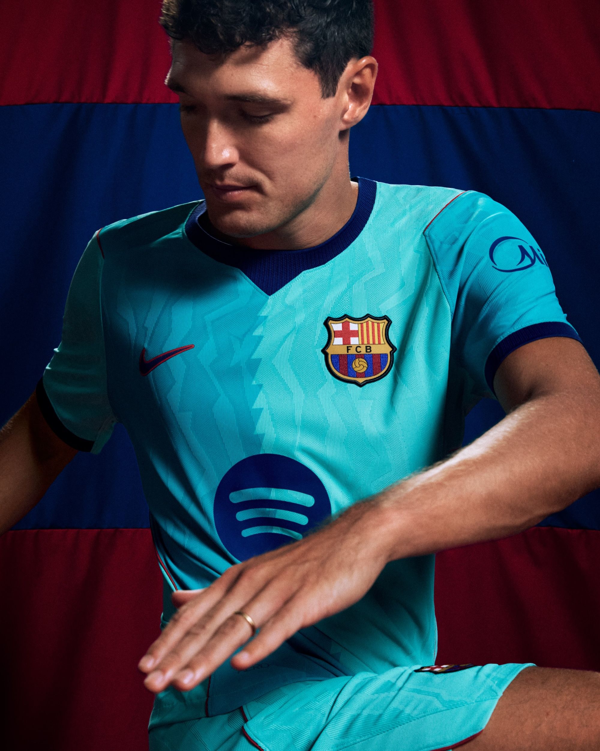 FC Barcelona 26/27 Third Jersey. Photo via FC Barcelona.