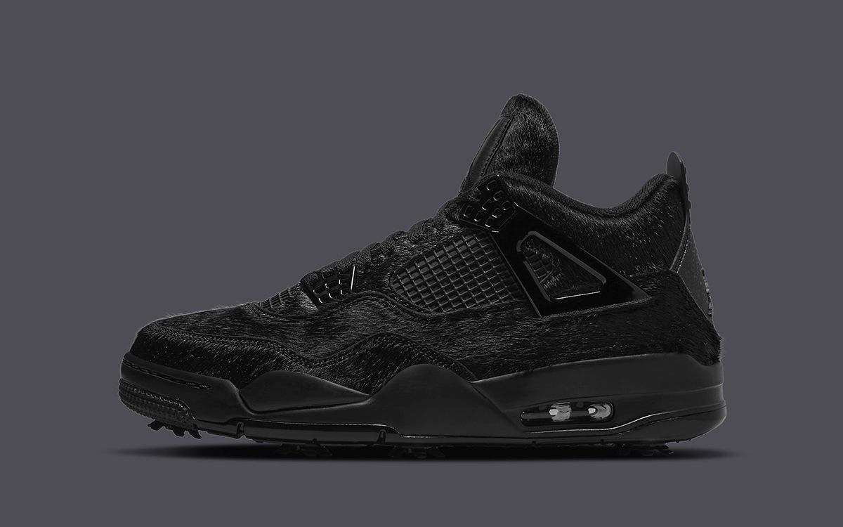 Official Images // Air Jordan 4 Golf “Black Cat” | House of Heat°