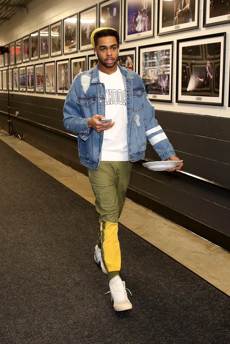 D'Angelo Russell // OFF-WHITE x Nike Blazer