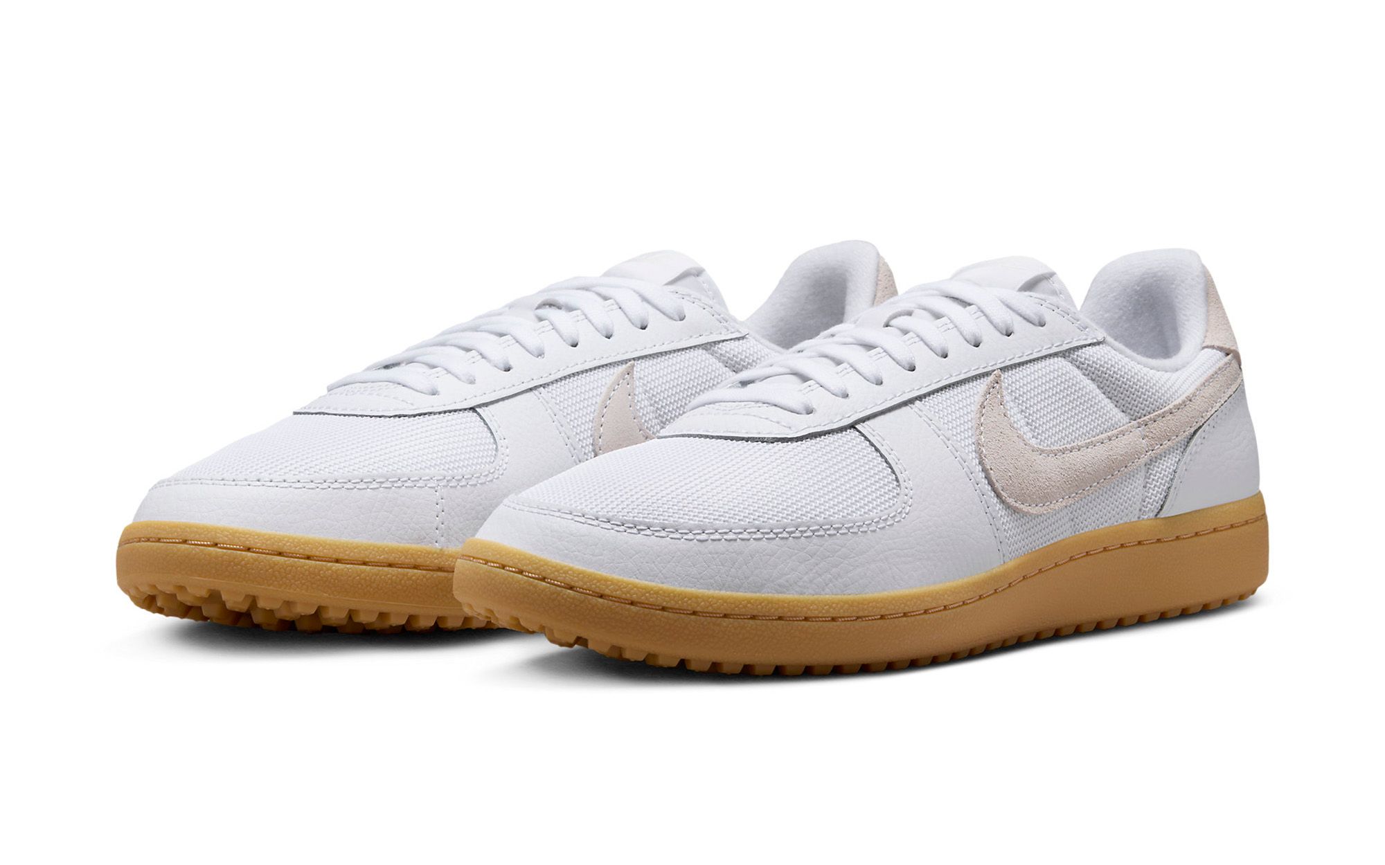 ☆nike☆ Field General W White Gum Dark Brown Goji Green FZ5 Nike Wmns Field General Sneaker » Buy online now!