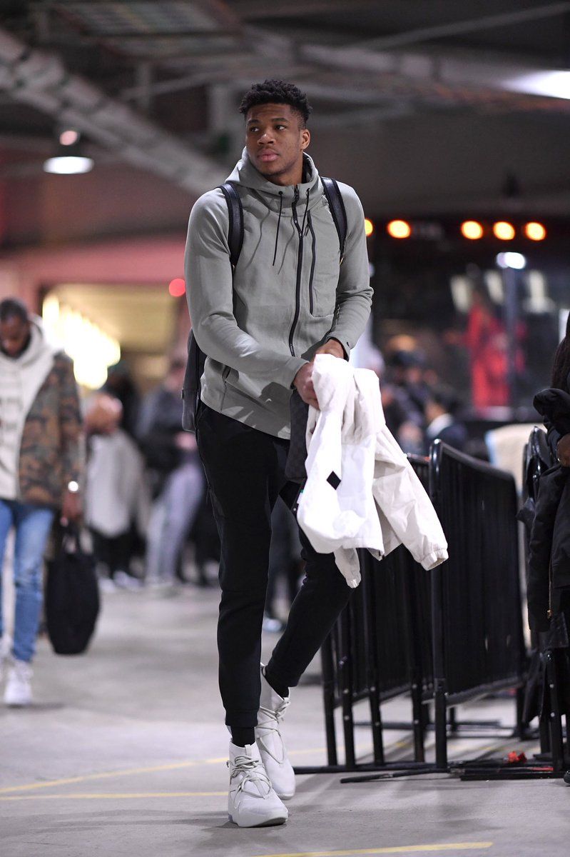 Giannis Antetokounmpo // Nike Air Fear of God 1