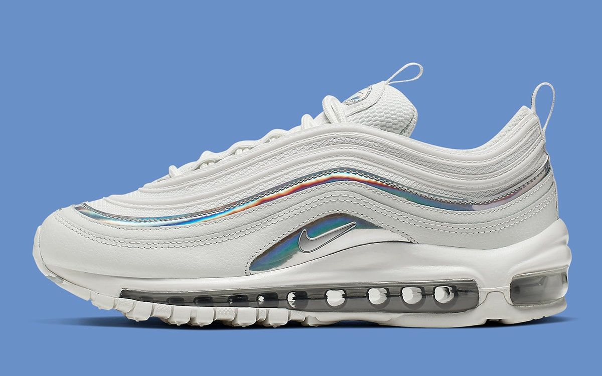 nike air max 97 white holographic