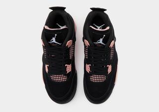 Women's Air Jordan 4 "Pink Thunder" (SKU: HV0823-001). Photo via JD Sports.