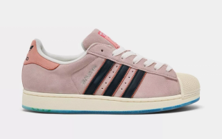 SpongeBob SquarePants x Adidas Superstar "Patrick Star" sneaker collaboration.