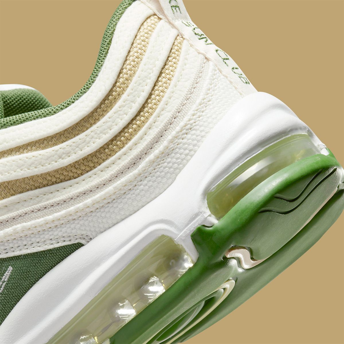 A Second Air Max 97 “Sun Club” Surfaces in White, Green and Gold