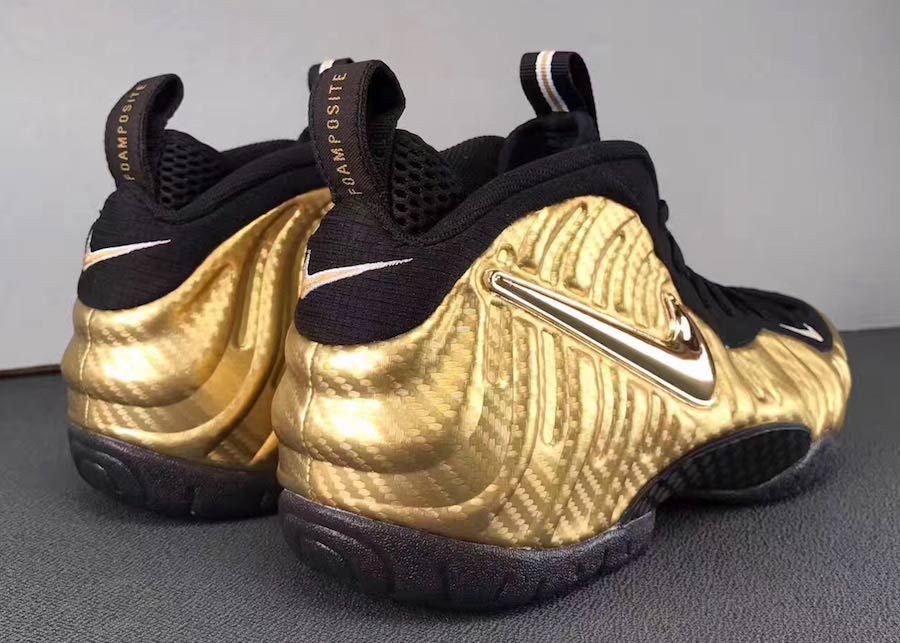 gold and black foams