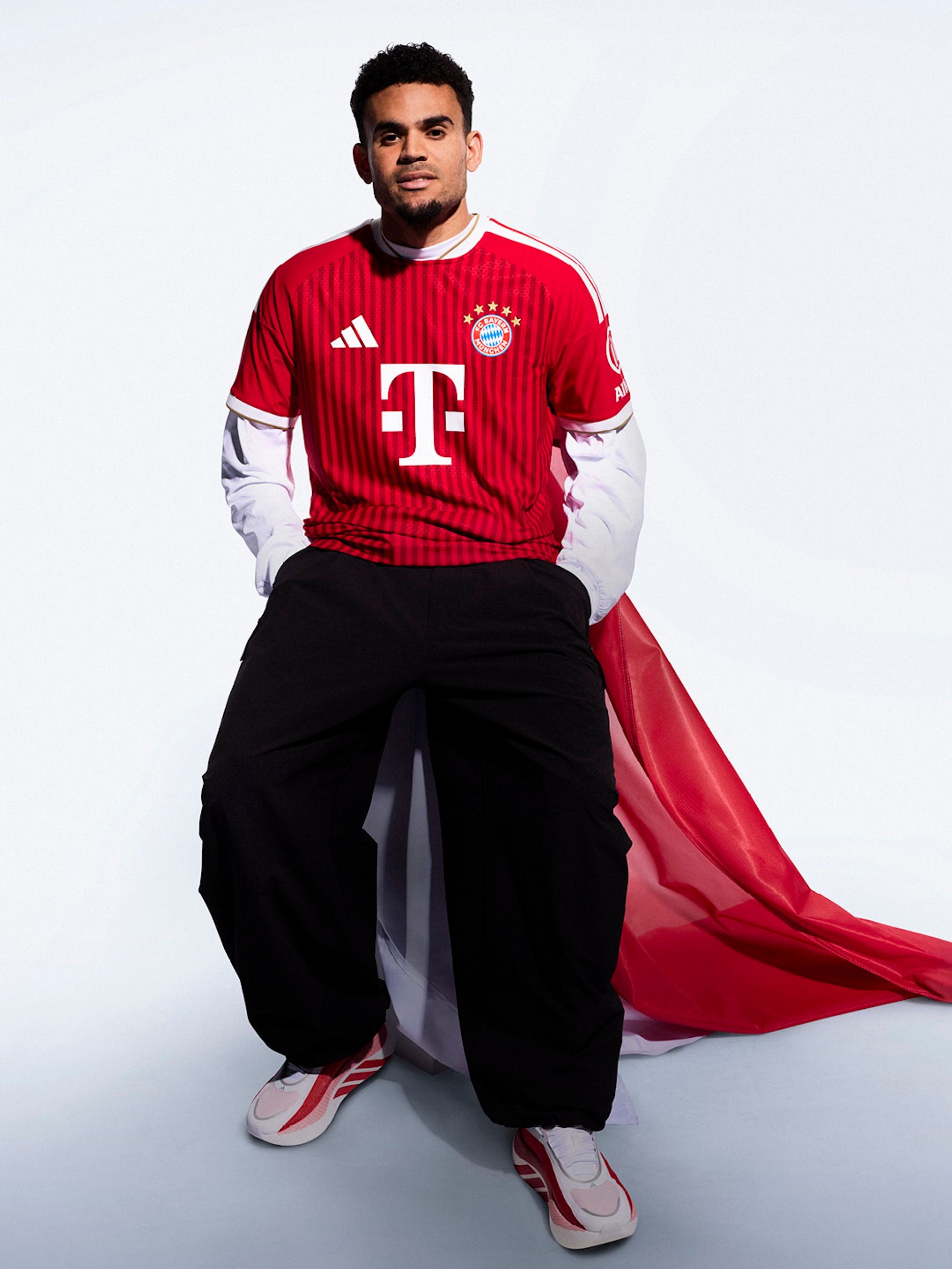 Bayern Munich 26/27 Home Jersey. Photo via adidas.