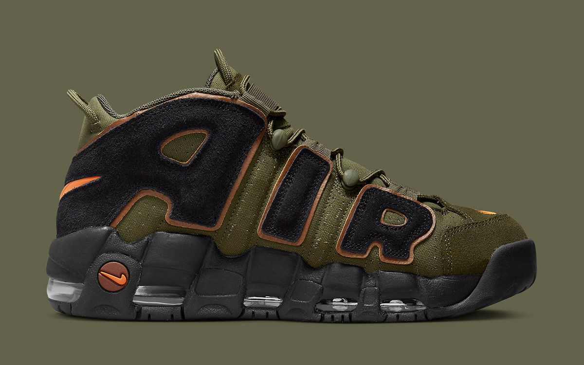 Nike hot sale uptempo khaki