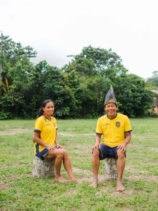 Ecuador 2026 Home Jersey. Photo via Marathon Sports.