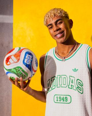 Adidas Trionda FIFA World Cup 2026 Match Ball Player Photos Lamine Yamal 2