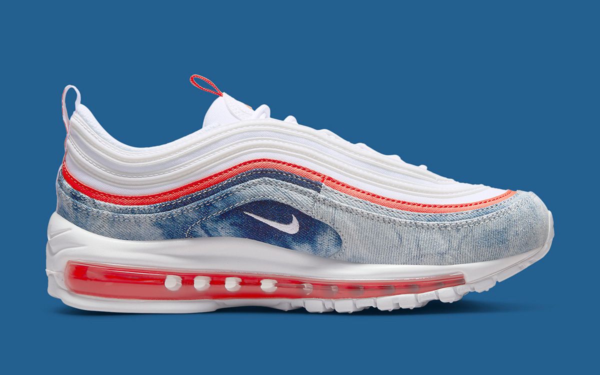 Air max 97 hotsell light blue and red