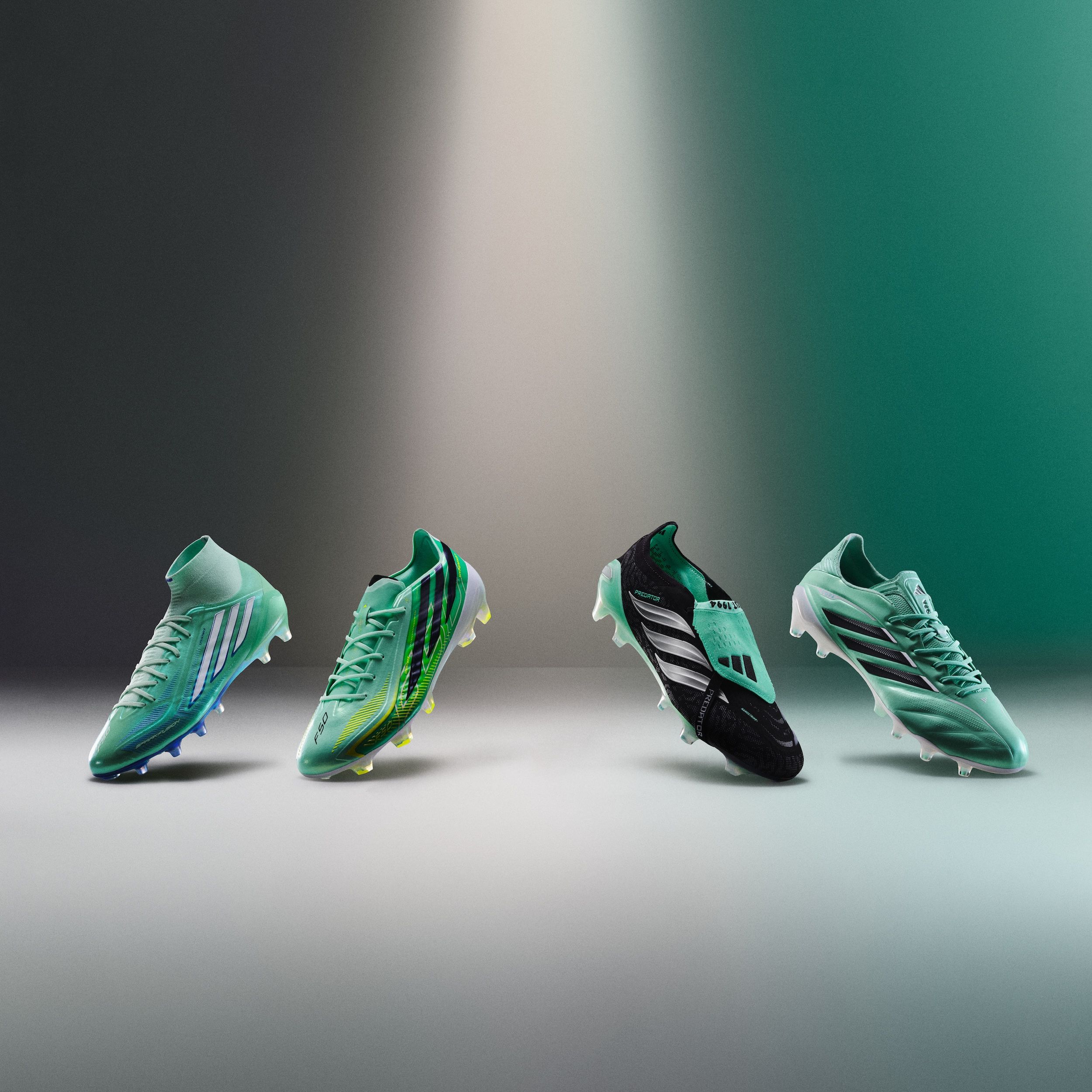 adidas Football's "Final Rush" Pack for Fall 2026, featuring the Predator 26, Copa Pure 4 & F50 franchises.