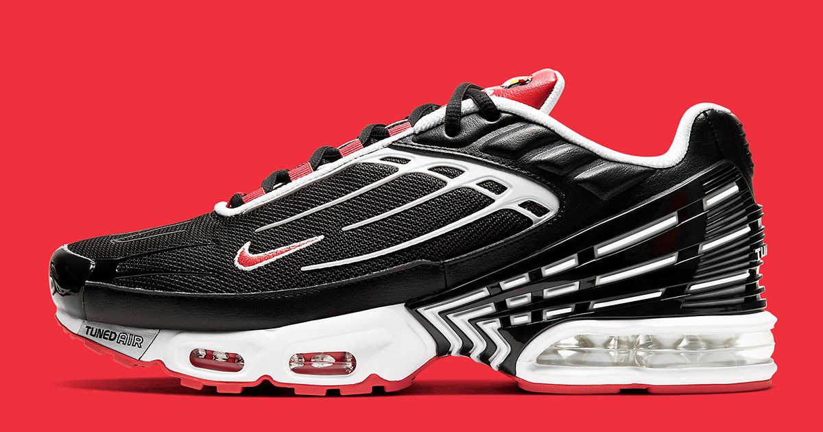 Available Now // Nike Air Max Plus 3 “Bred” | House of Heat°