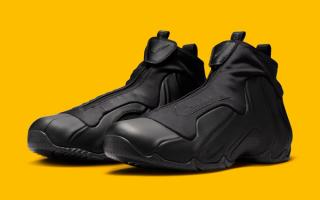 The Nike Air Flightposite One “Triple Black” Returns Soon