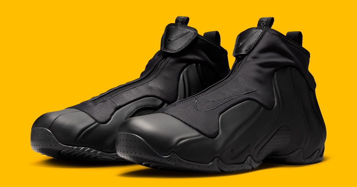 The Nike Air Flightposite One “Triple Black” Returns Soon | House 