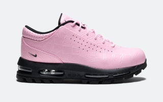 Men's Nike Air Max Goadome Low "Pink Crocodile" sneaker-boot release. Photo via The Better Generation.