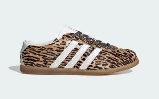 Adidas Originals' Gazelle Lo Pro covered in a wild leopard-inspired print.
