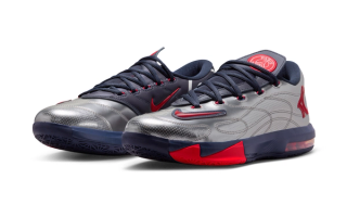PSG x Nike KD 6 "Metallic Silver" (SKU: IU0593-001). Photo via Nike.