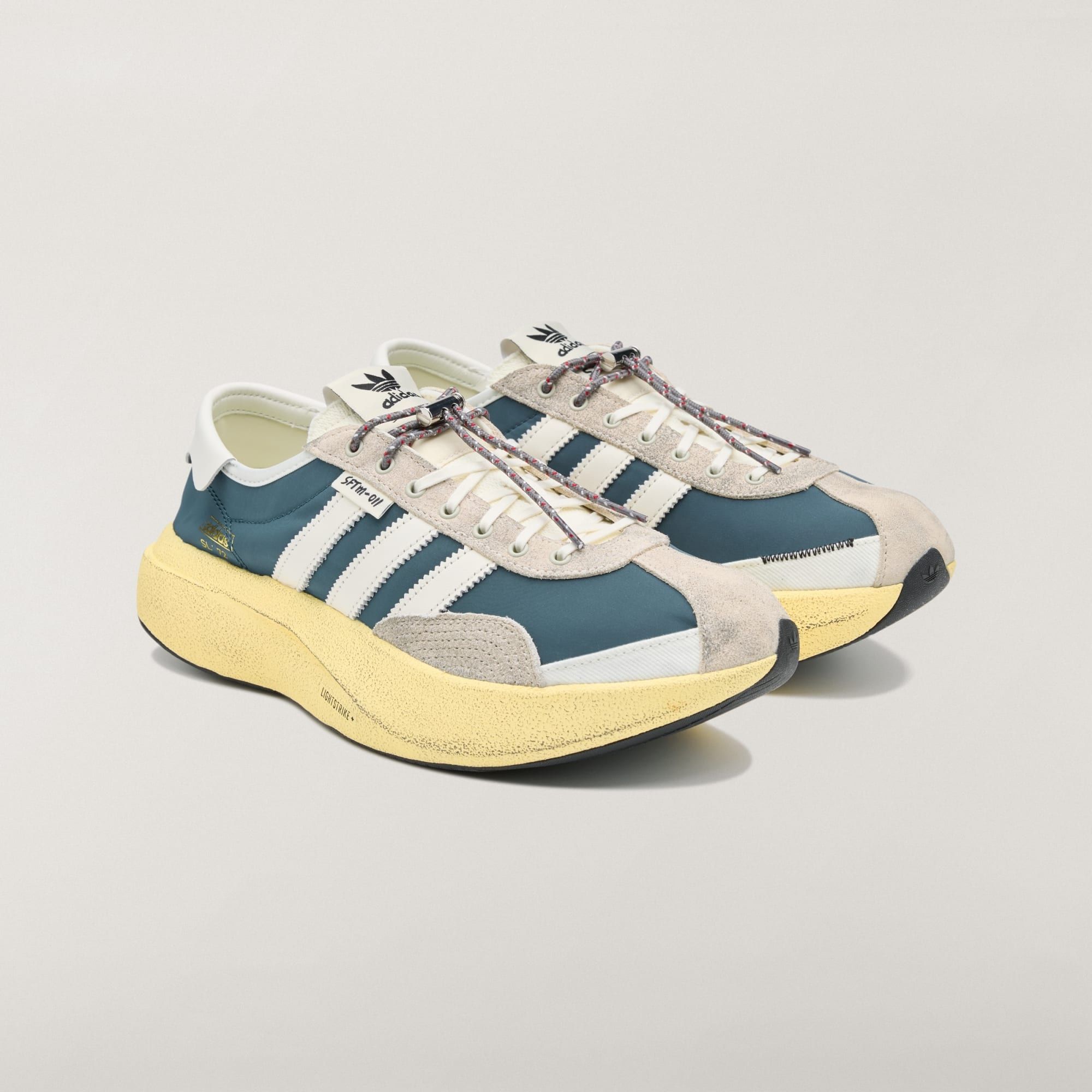 Song for the Mute x adidas SL 72 Pro "Wild Teal" (SKU: HQ7603). Photo via adidas.