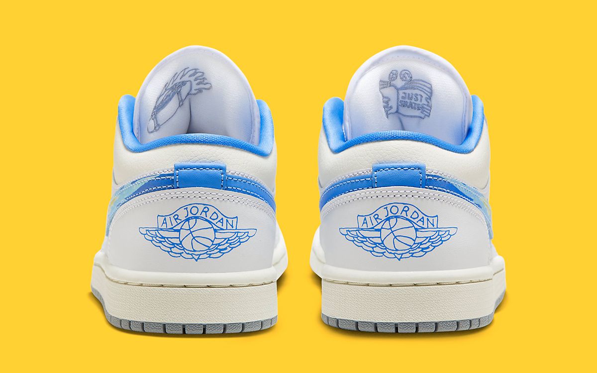 Air Jordan 1 Low Steel Blue Release Details - JustFreshKicks