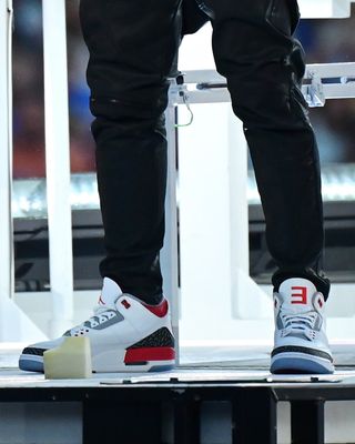 Look: Eminem unveils first look at Jordan 3 at Super Bowl halftime