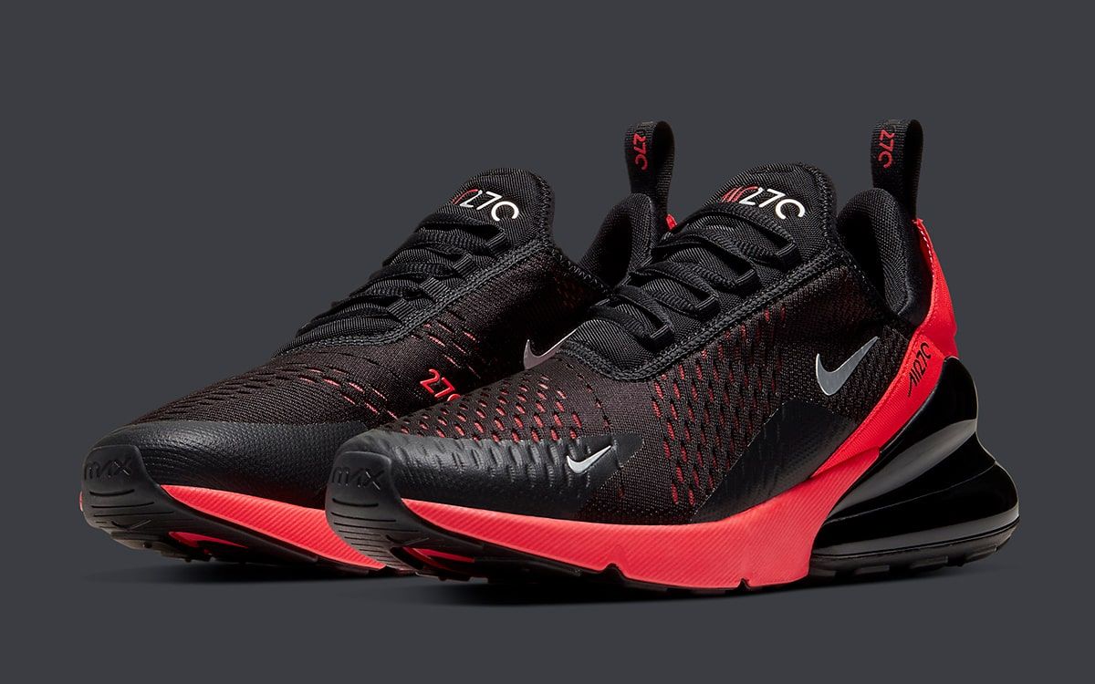 Air max 270 2025 black solar red