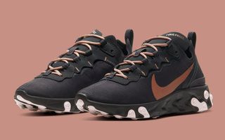 Available Now // Nike React Element 55 “Oil Grey”