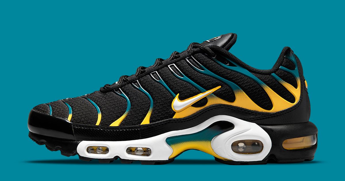 New Nike Air Max Plus Rocks Yellow and Teal Gradients | House of Heat°