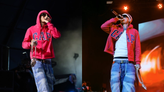 Central Cee Debuts Custom Gap Look at Coachella 2026