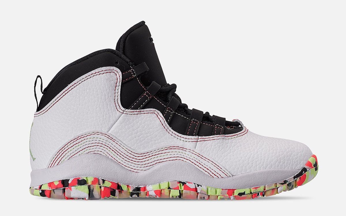 Detailed Looks at Colorful Soled Ember Glow Air Jordan 10 House of Heat