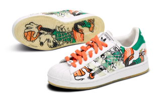Disney x adidas Superstar "35th Anniversary" (Goofy Sport). Photo via Sotheby's.