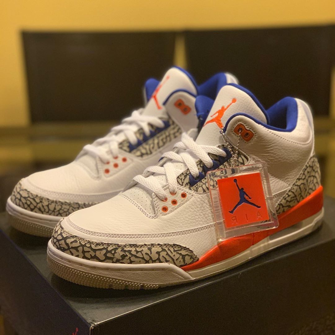 Womens Looks at the OVO x Air Jordan 4 Splatter “Knicks” | Sb