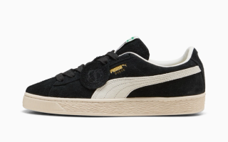Charles F. Stead x PUMA Suede "Black/White" (SKU: 403700-01).
