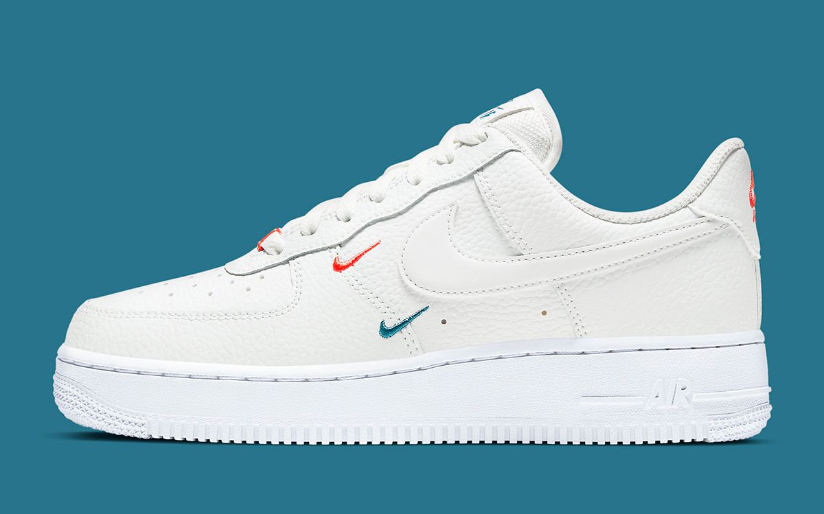 Available Now // Double-Swoosh Air Force 1 Low “Miami Dolphins