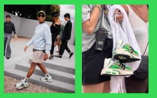 Pharrell's VIRGINIA Adistar Jellyfish collaboration with Adidas in a white-and-green color scheme.