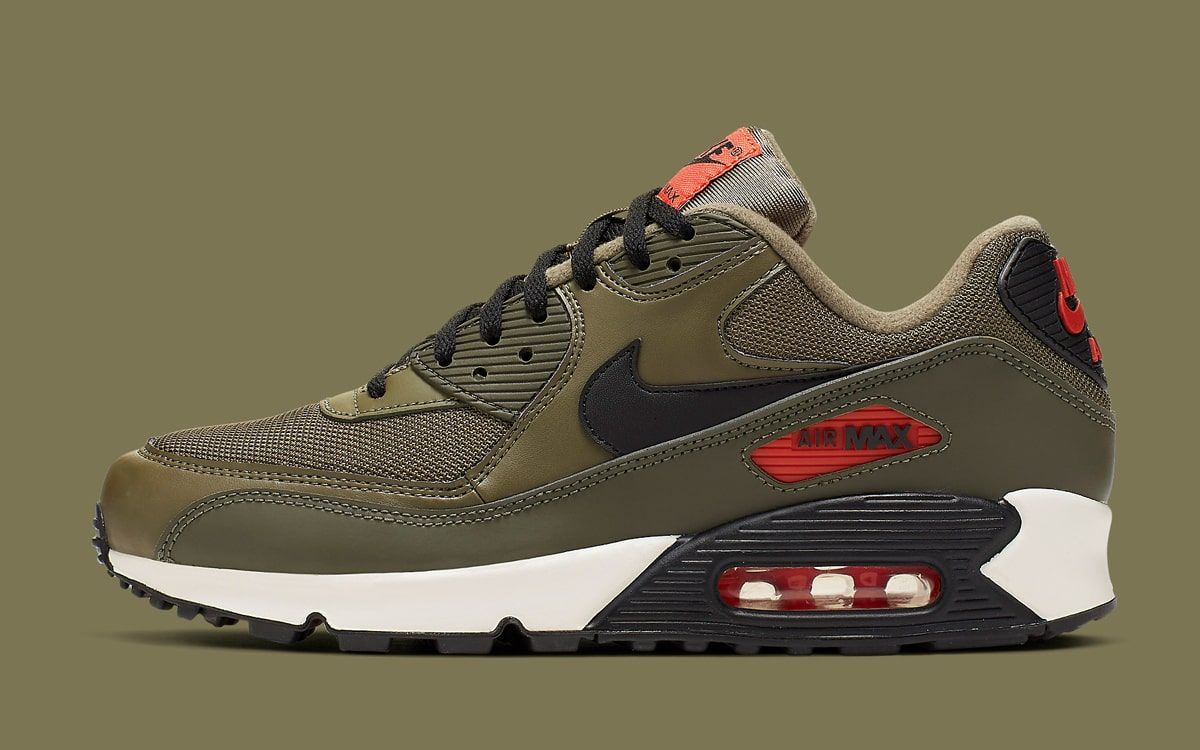 Air max hot sale 90 olive orange